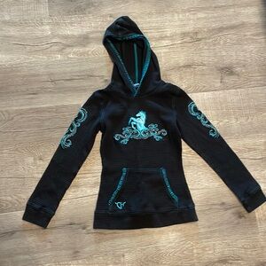 Cowgirl hardware sweatshirt, girls 10-12!